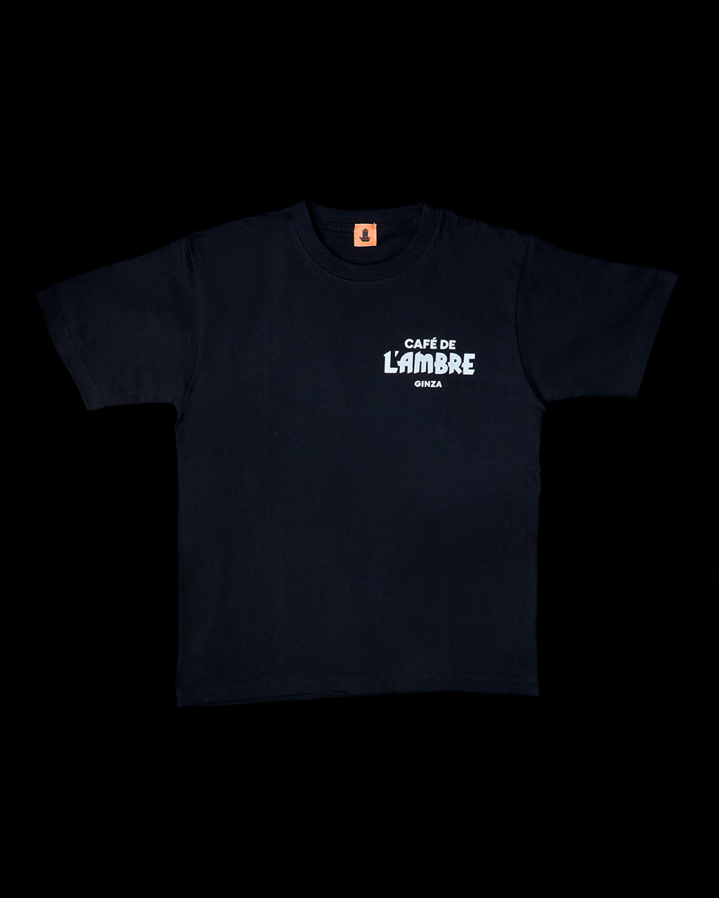 CAFÉ DE L’AMBRE オリジナルTシャツ｜6.2oz 天竺編み（コーマ糸）